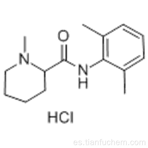 Clorhidrato de mepivacaína CAS 1722-62-9